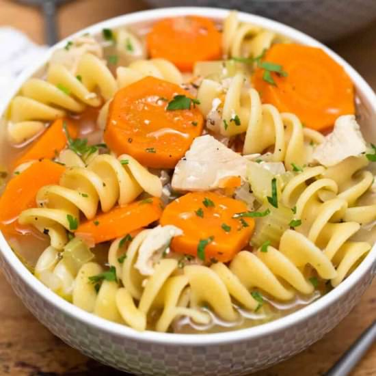 Homemade Turkey Soup