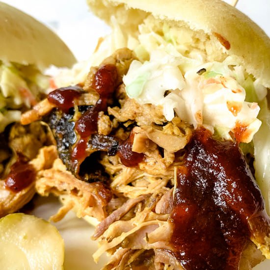 Smoked Carolina Pulled Pork Sammies