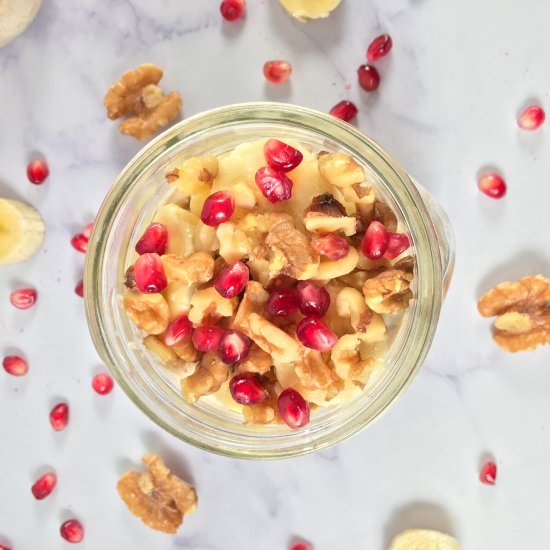 Banana Cinnamon Overnight Oats