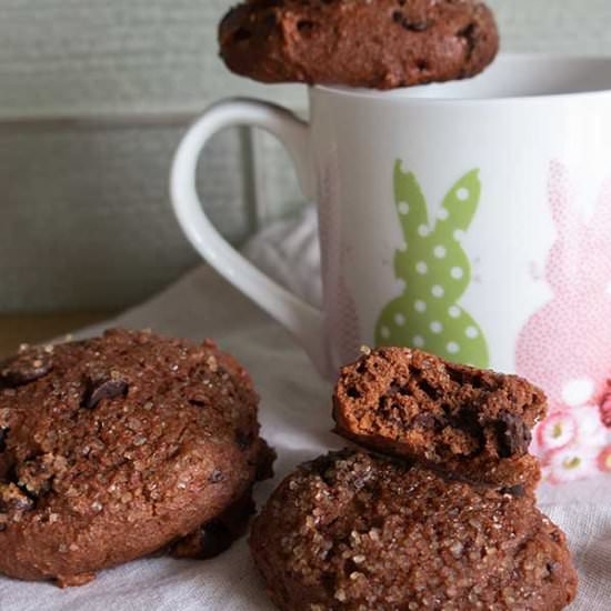 Double Chocolate Soft Cookies – GF