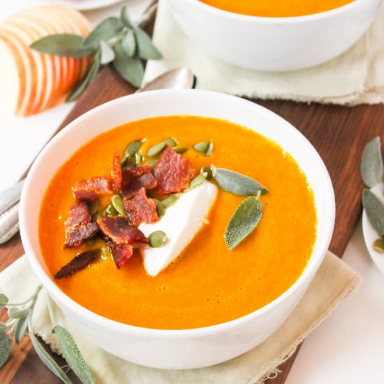 Instant Pot Butternut Squash Soup