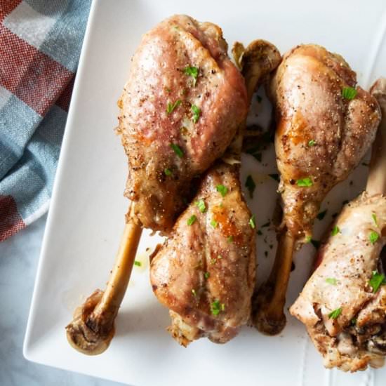 Roasted Turkey Drumsticks