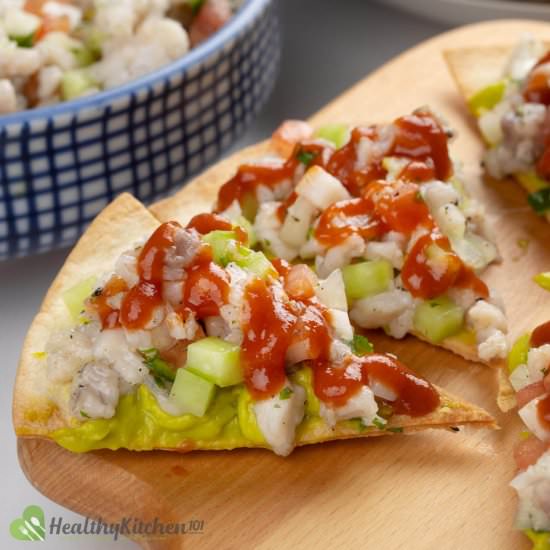 Healthy, Creamy Ceviche Recipe