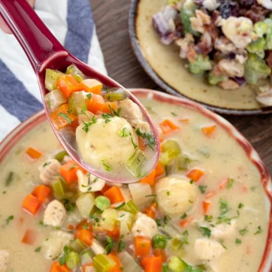 Healthy Chicken And Dumplings