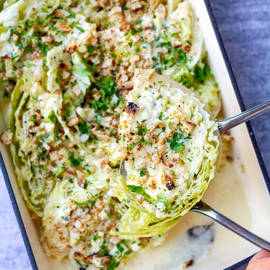 Instant Pot Cabbage In Creamy Sauce
