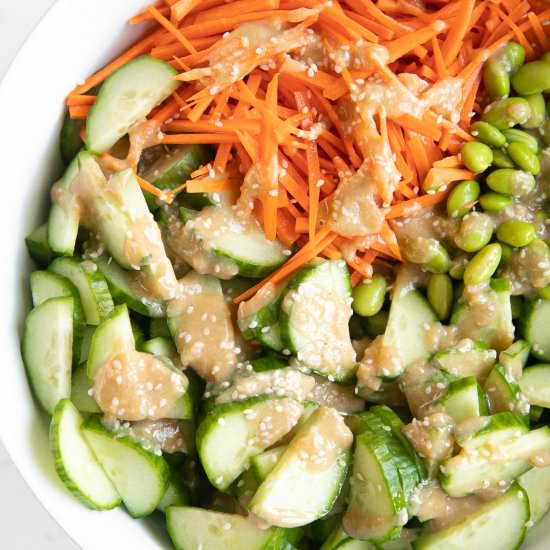Miso Cucumber Salad