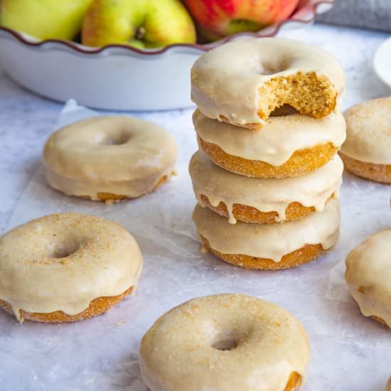 Baked Apple Cider Doughnuts