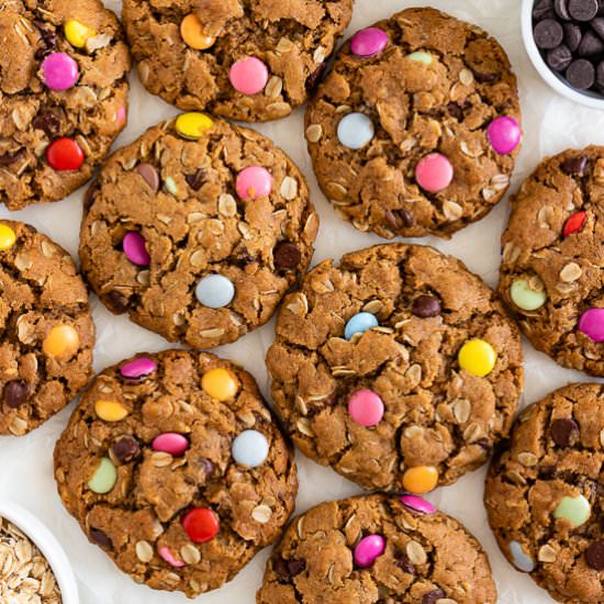 Vegan Monster Cookies