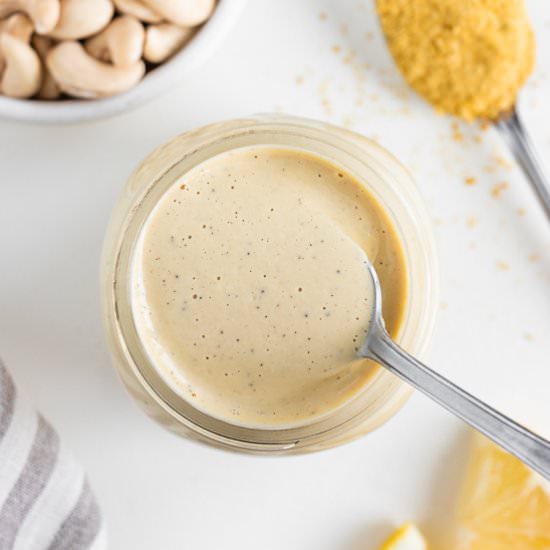 Cashew Cream Sauce (Vegan!)