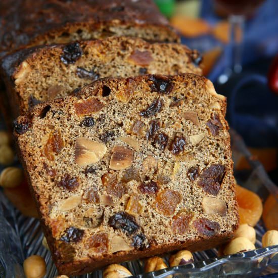 Whole Spelt Fruitcake