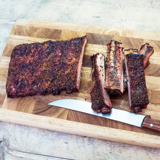 Smoked Venison Ribs