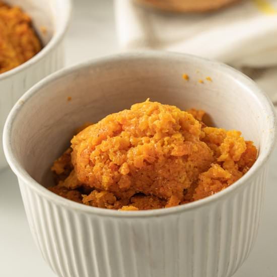 Low Carb Sweet Carrot Casserole