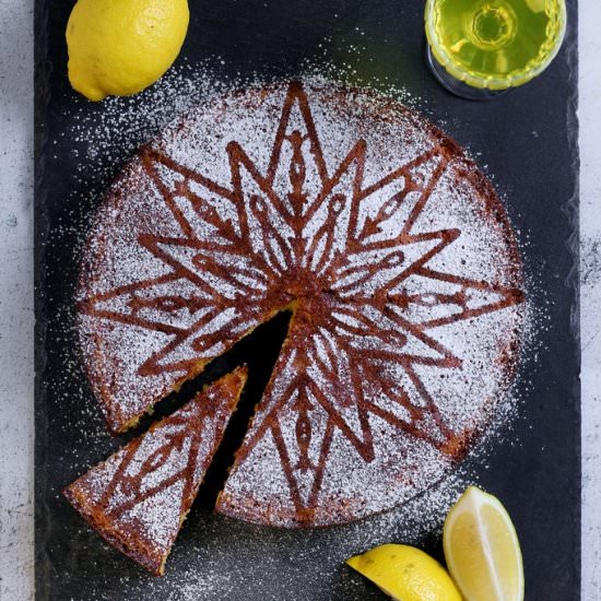 Torta Caprese al Limone