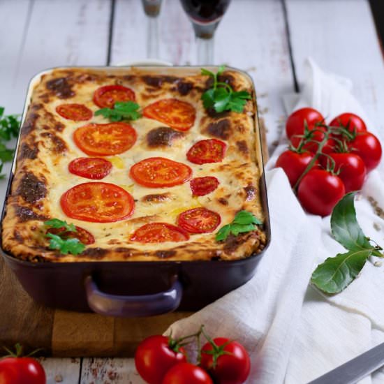 Pumpkin Seed Lasagne