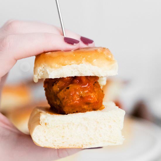 Instant Pot Meatball Sliders