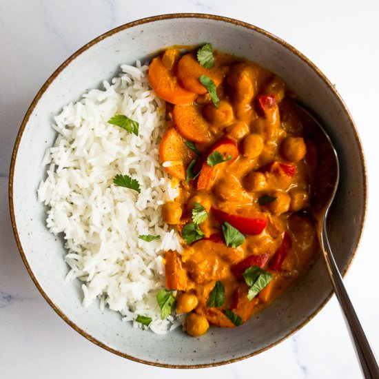 Coconut Chickpea Curry
