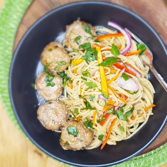 Ginger Pork Meatballs