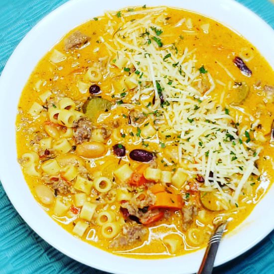 Creamy Pasta Fagoili