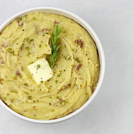 Red Skin Mashed Potatoes