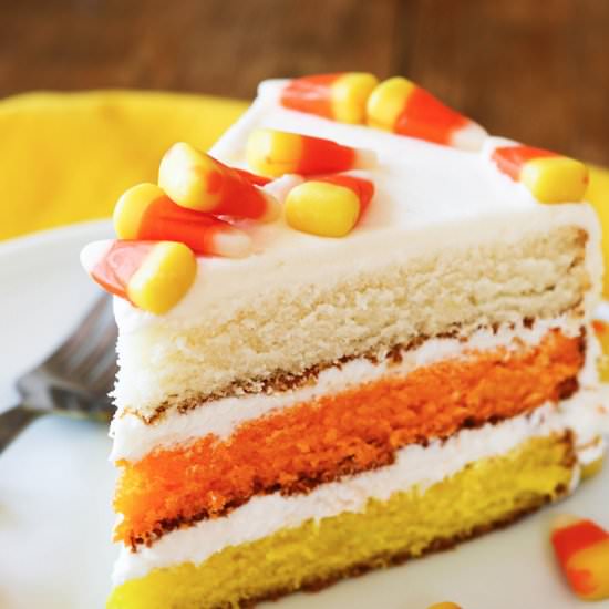 Candy Corn Cake