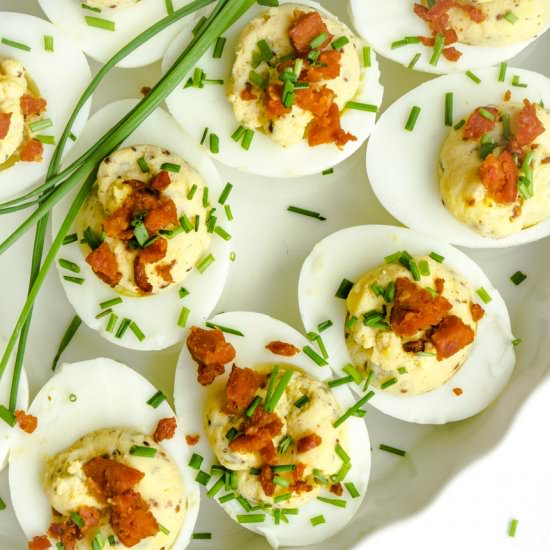 Spanish Deviled Eggs