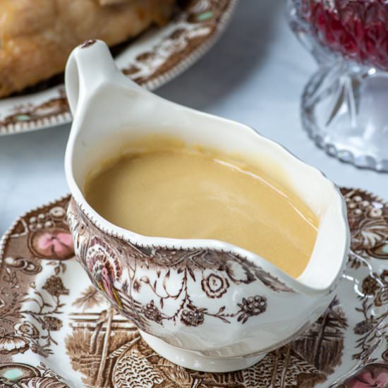 Easy Gluten-Free Turkey Gravy