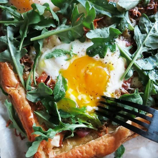 Breakfast Puff Pastry Tart