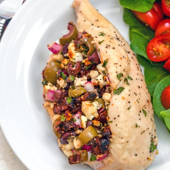 Greek-Stuffed Chicken