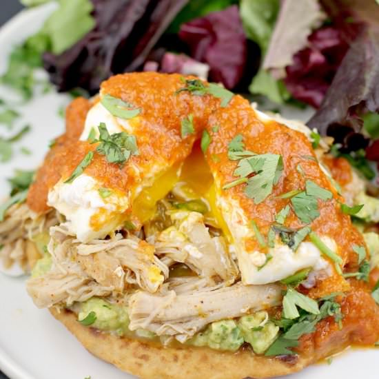 Mexican Eggs Benedict