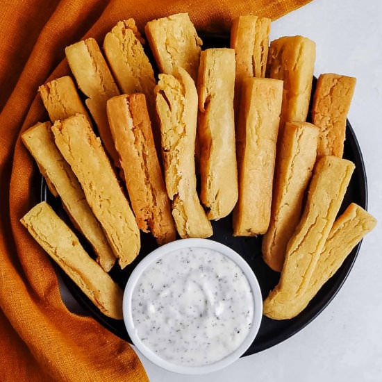 Chickpea Fries (quick & easy)