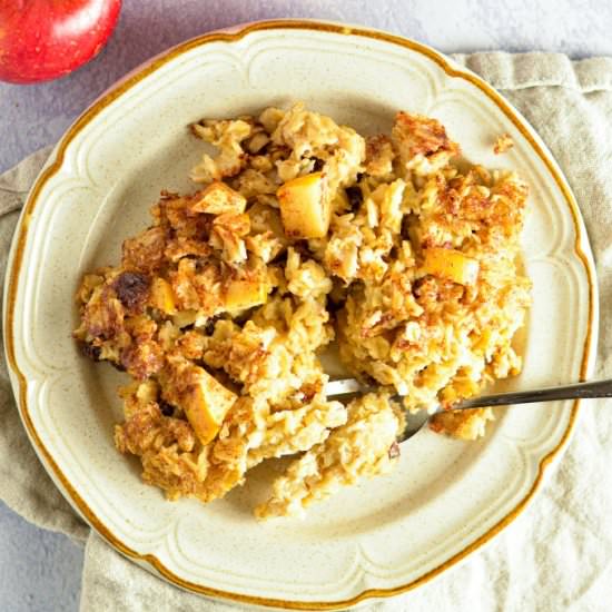Baked Apple Oatmeal