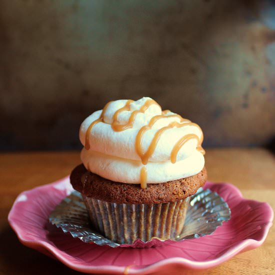 Sticky Toffee Pudding Cupcakes