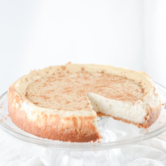 Cinnamon Vegan Cheesecake