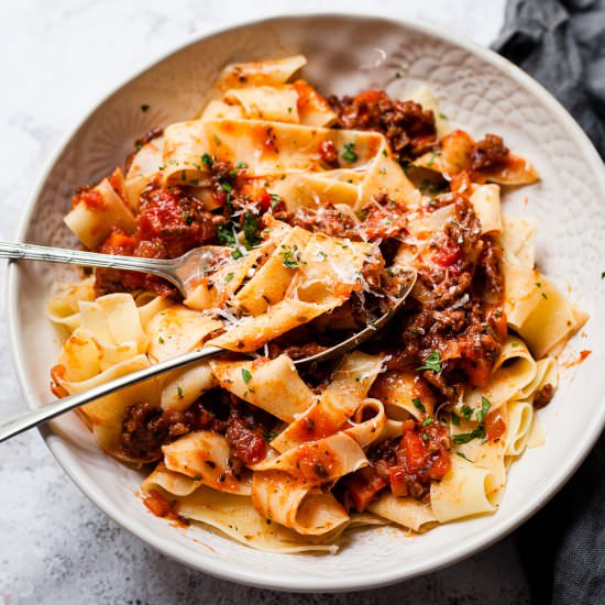 Slow Cooker Bolognese