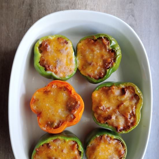 Spicy Mexican Stuffed Peppers