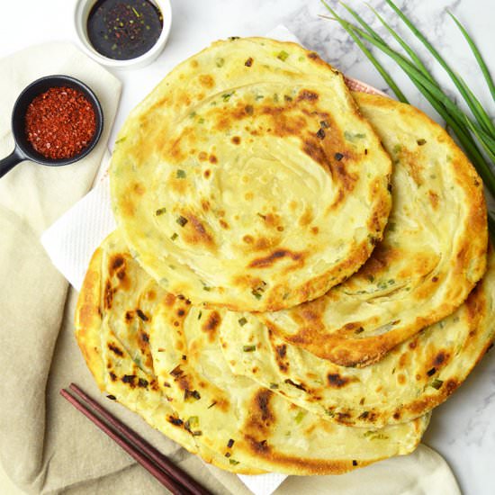 Chinese Scallion Pancakes