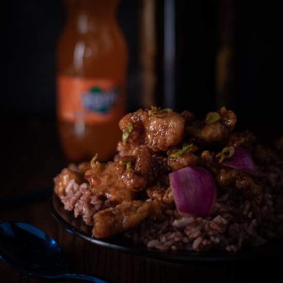 Crispy Chicken Barbecue Poppers