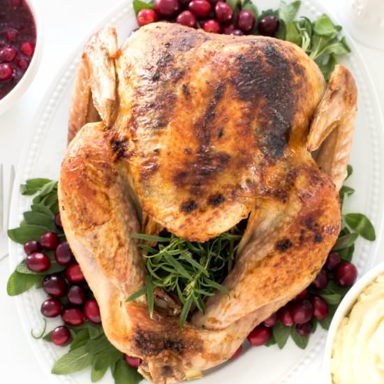 The BEST Roasted Turkey