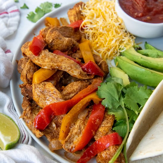 Instant Pot Chicken Fajitas