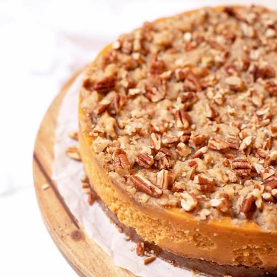 Sweet Potato Casserole Cheesecake