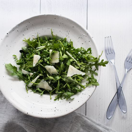 SUPER QUICK ARUGULA SALAD