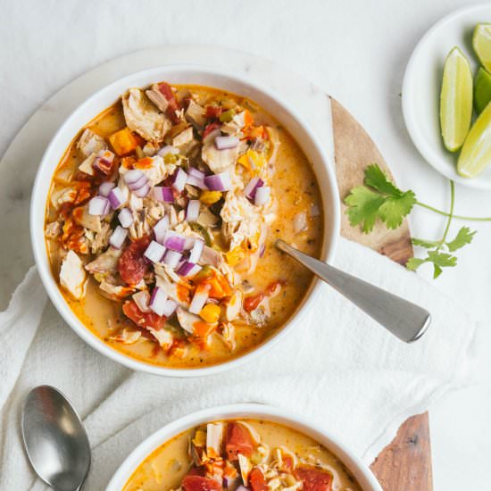 Paleo White Chicken Chili