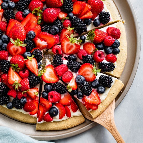 Gluten-Free Fruit Pizza