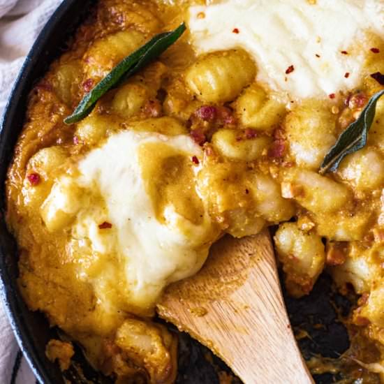 Gnocchi with Pumpkin Cream Sauce