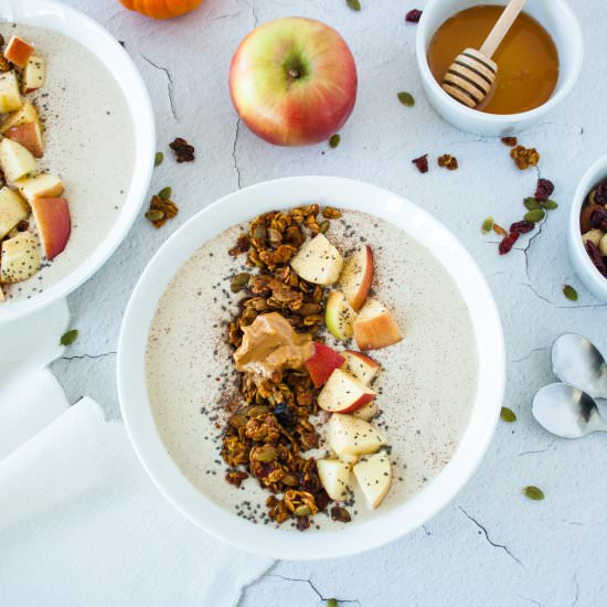 Cinnamon Apple Smoothie Bowl