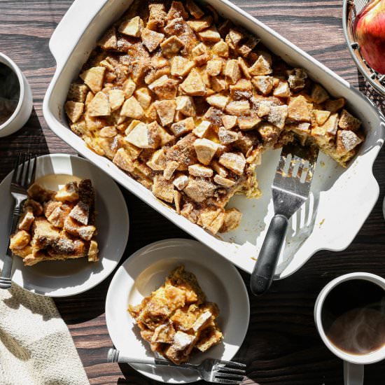 GF Apple Cinnamon French Toast