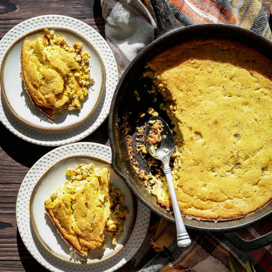Gluten Free Corn Pudding Skillet