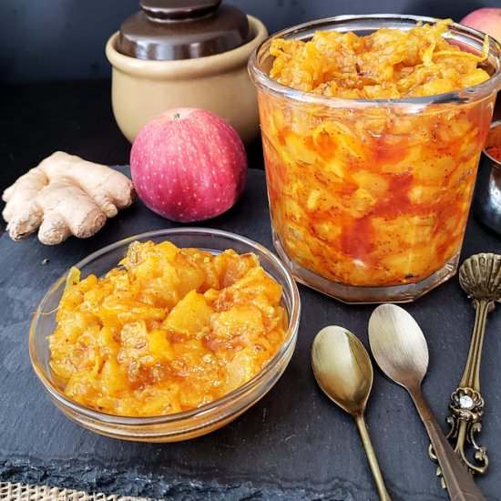 Apple Ginger Chutney