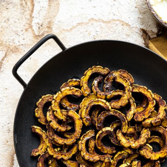 Roasted Delicata Squash
