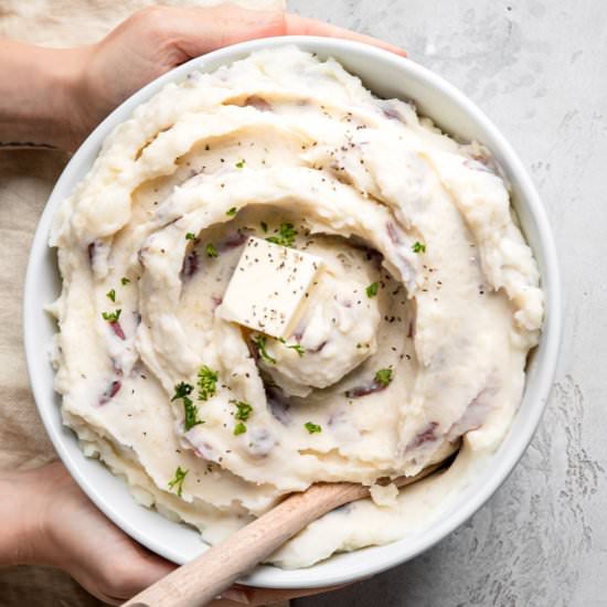 Red Skin Mashed Potatoes